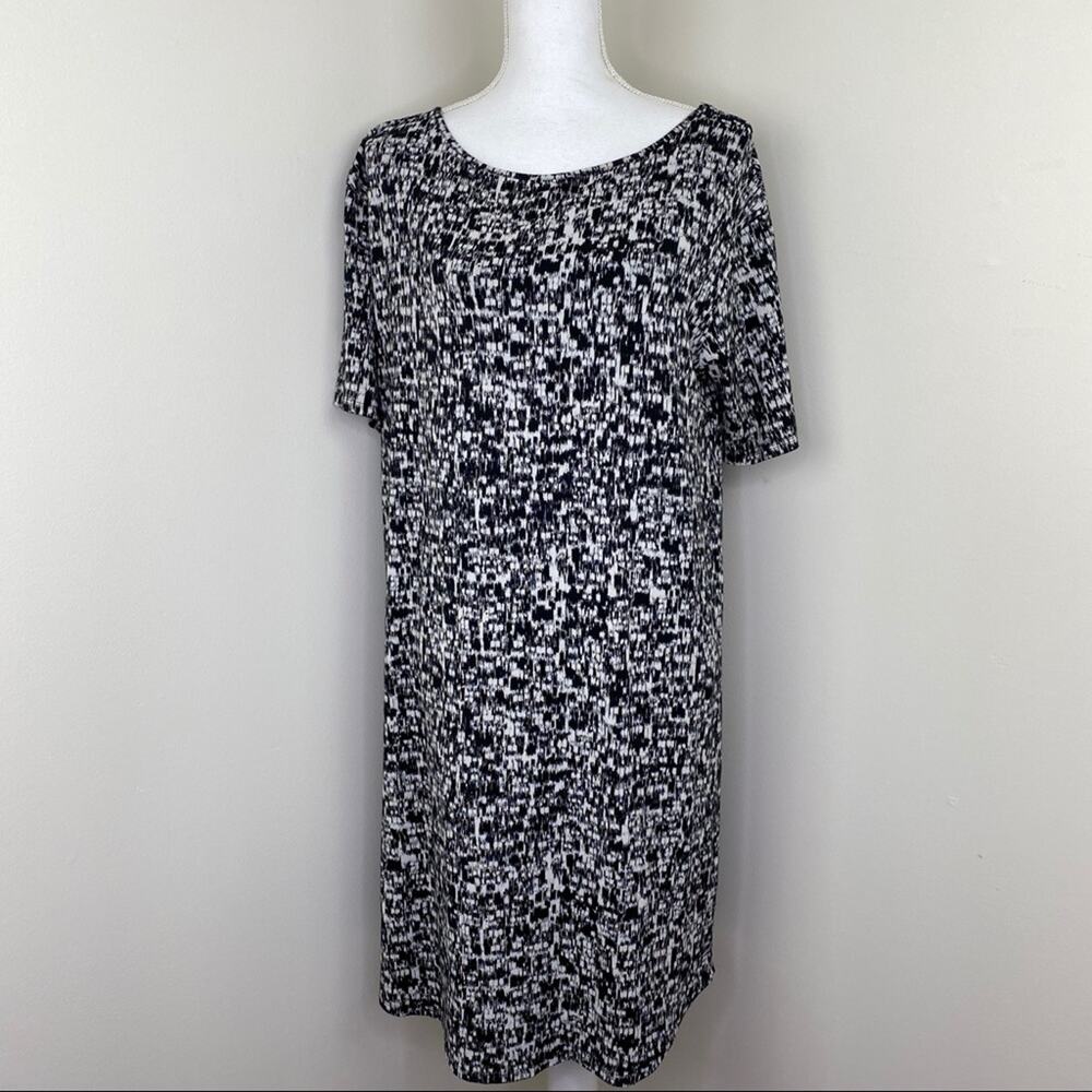 J. Jill Wearever Shift‎ Dress Black Size M